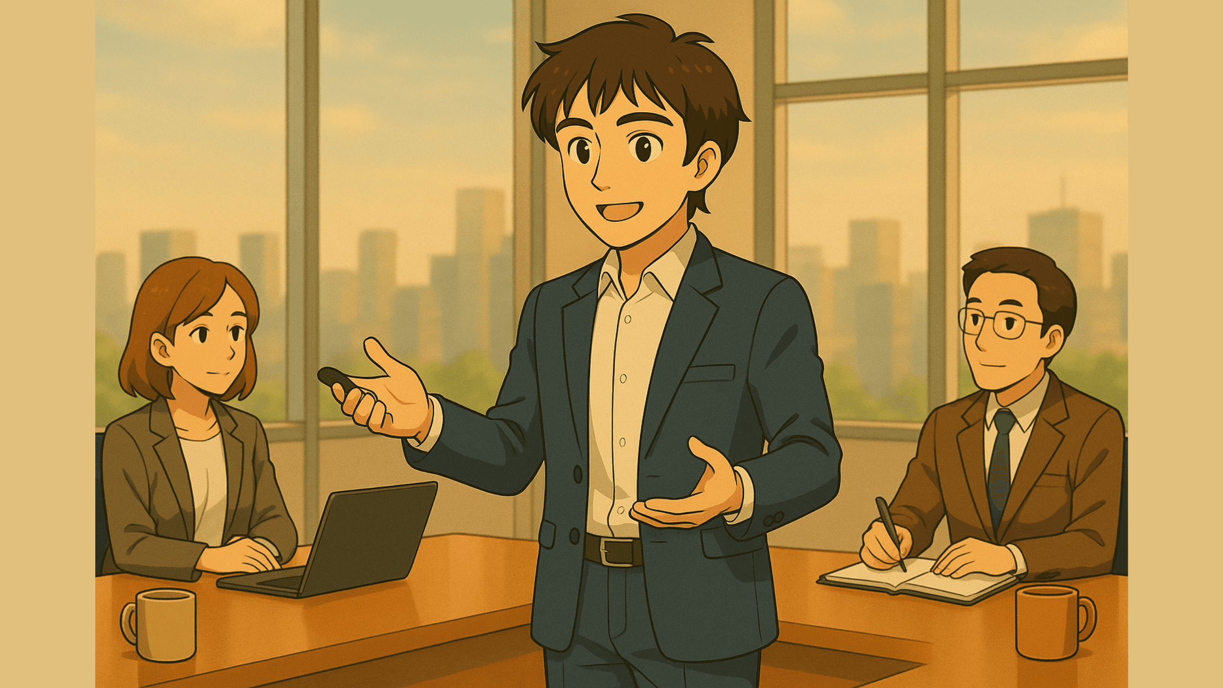 What you should be doing during the company meeting